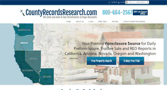 Desktop Screenshot of countyrecordsresearch.com