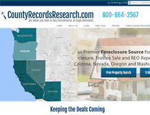 Tablet Screenshot of countyrecordsresearch.com